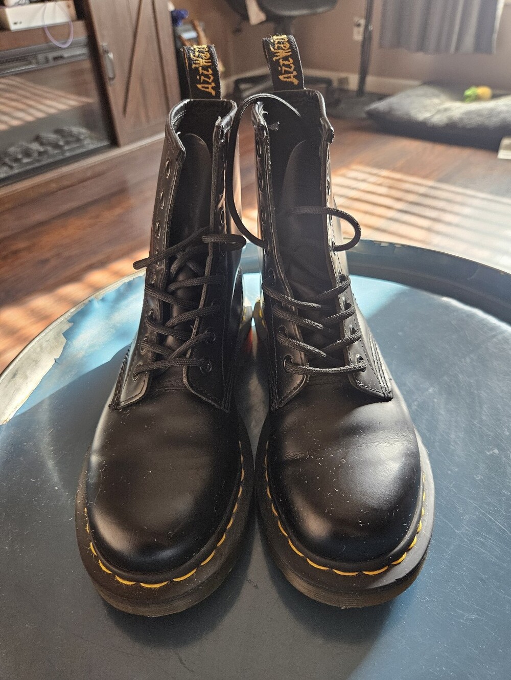 Dr Martens Doc Marten Combat Boots Womens 5